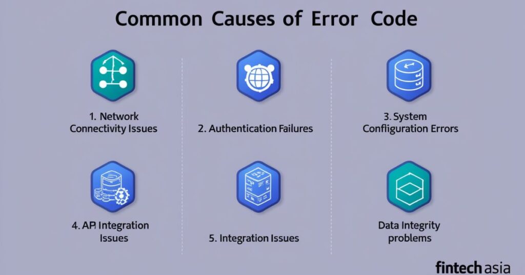 Common Causes of Error Code Fintech Asia