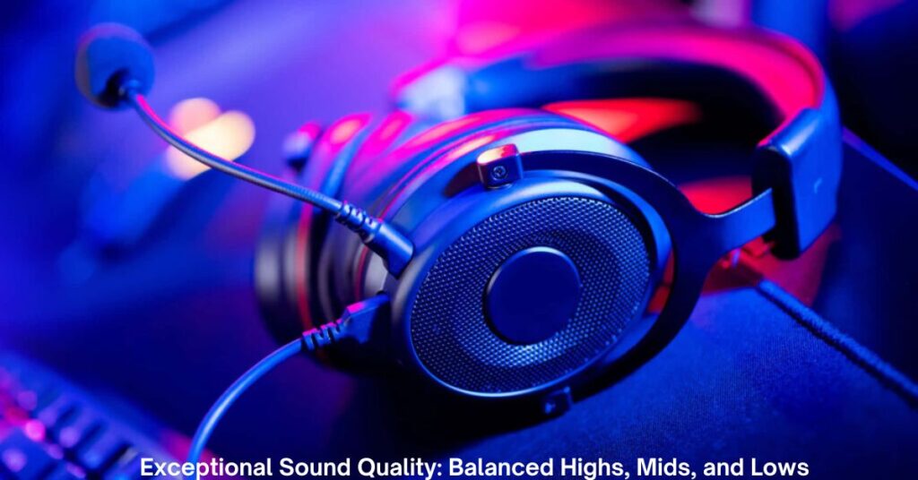 Exceptional Sound Quality: Balanced Highs, Mids, and Lows